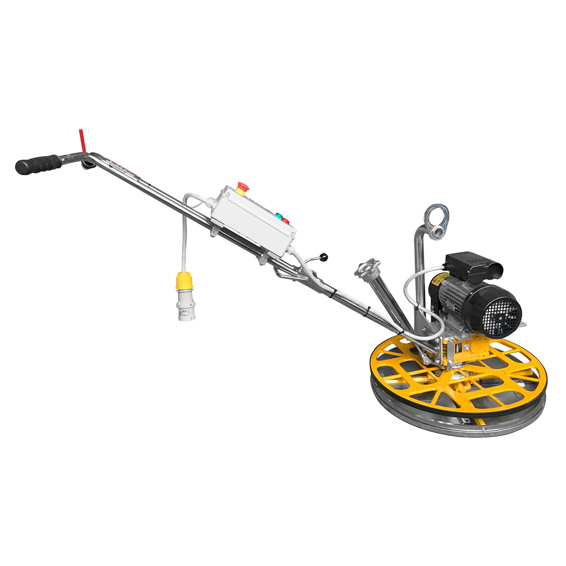 Barikell Power Trowels offer market leading performance, supplied in 110 volt for use in the United Kingdom (Can be supplied 240 volt for overseas purchases). This pedestrian edging float offers excellent reliability and durability on the job site, can be