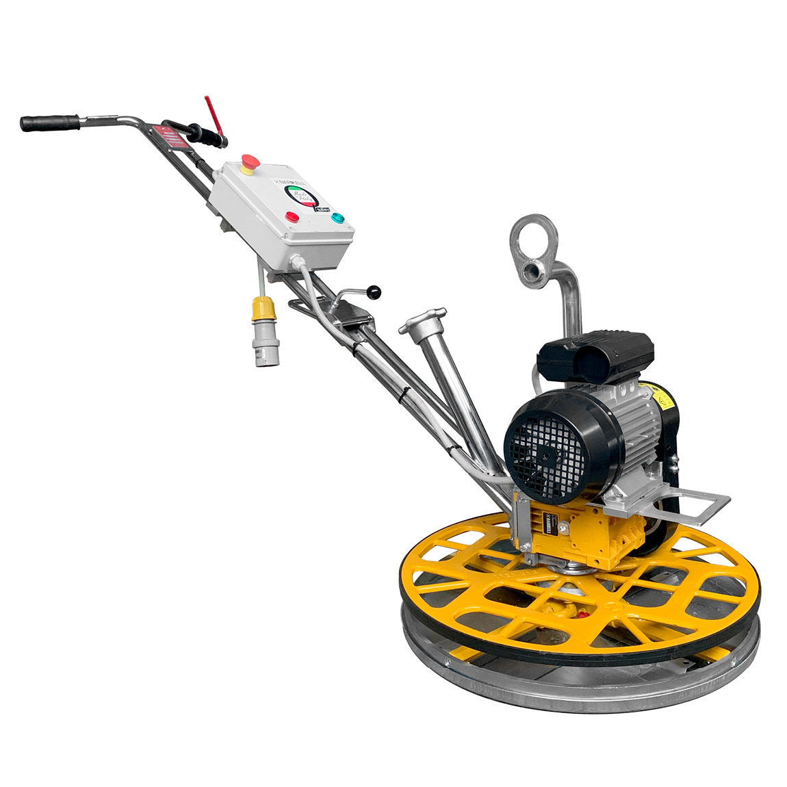 Barikell Power Trowels offer market leading performance, supplied in 110 volt for use in the United Kingdom (Can be supplied 240 volt for overseas purchases). This pedestrian edging float offers excellent reliability and durability on the job site, can be