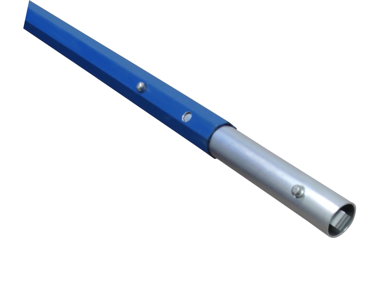 Octagon snap handles connect to many concrete floating and texturing tools. This unique shape allows an easier turn on the slab and offers less sag on large slabs. Available from Speedcrete, United Kingdom.