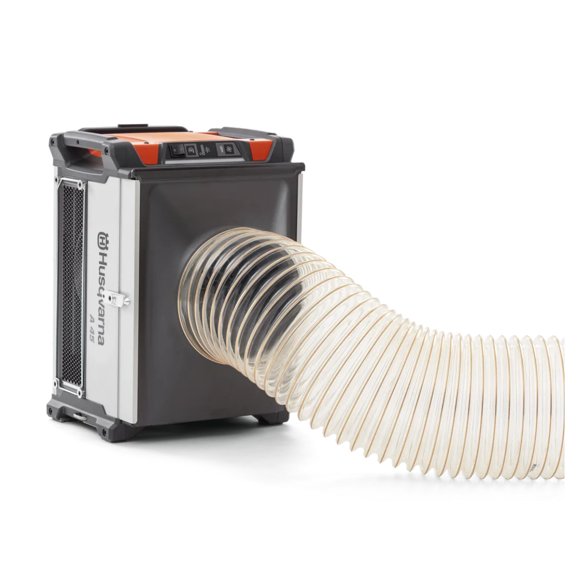 The A 45 is part of our latest generation of air cleaners, developed with a whole new level of intelligence and mobility to meet customer demands. Available from Speedcrete, United Kingdom.