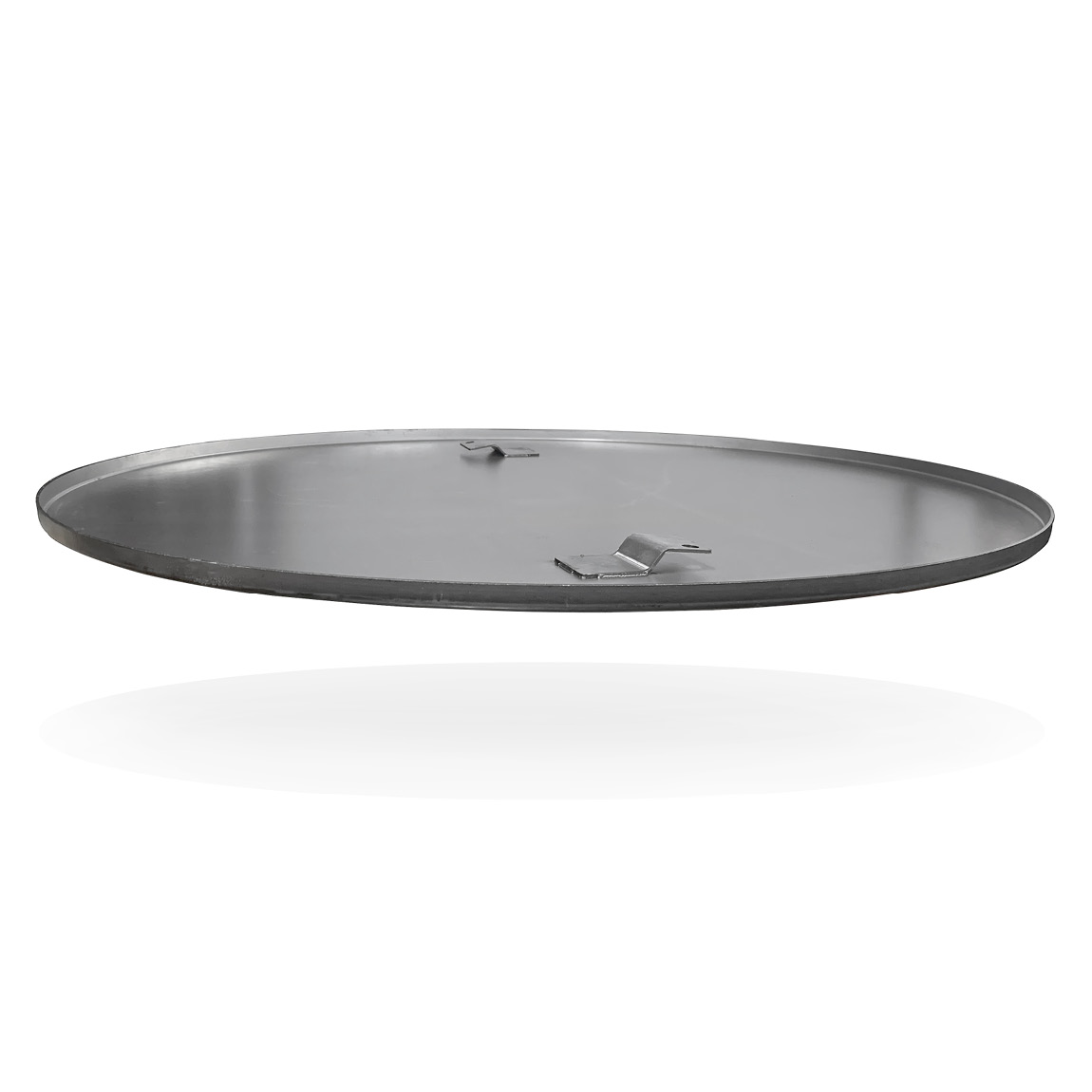 Concrete finishing pan for the 30" 6 blade pedestrian concrete float. This has two brackets to connect to the finishing blades for the initial float. Available from Speedcrete, United Kingdom.