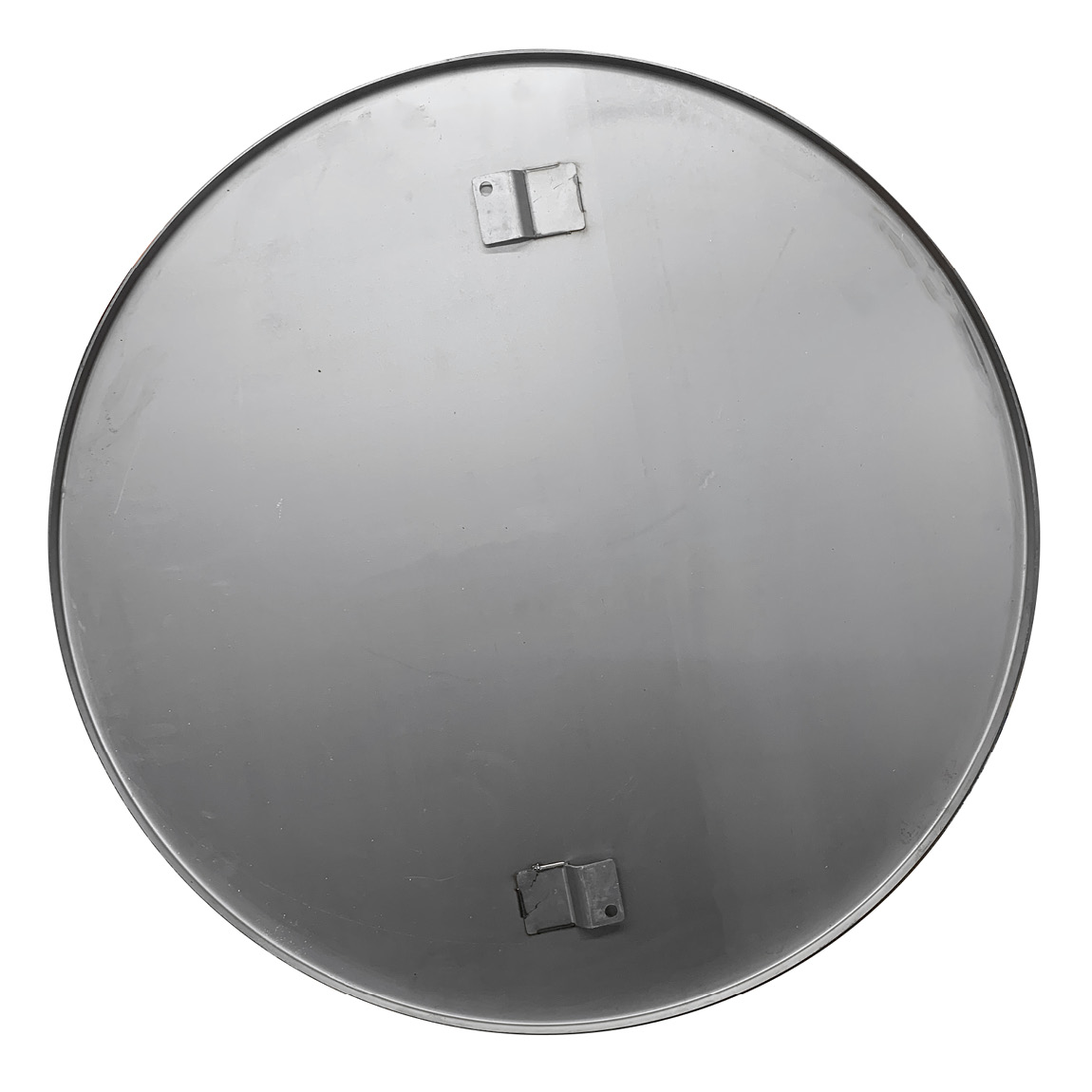 Concrete finishing pan for the 30" 6 blade pedestrian concrete float. This has two brackets to connect to the finishing blades for the initial float. Available from Speedcrete, United Kingdom.