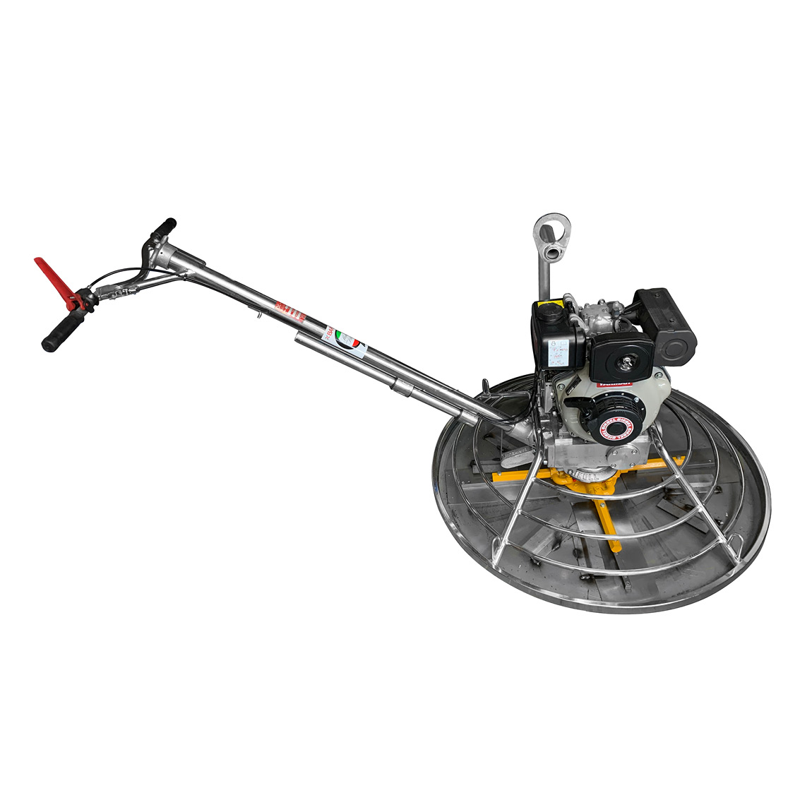 The concrete finishing pedestrian trowel from Barikell is powered by a powerful Kubota diesel engine and can be purchased from Speedcrete, United Kingdom.