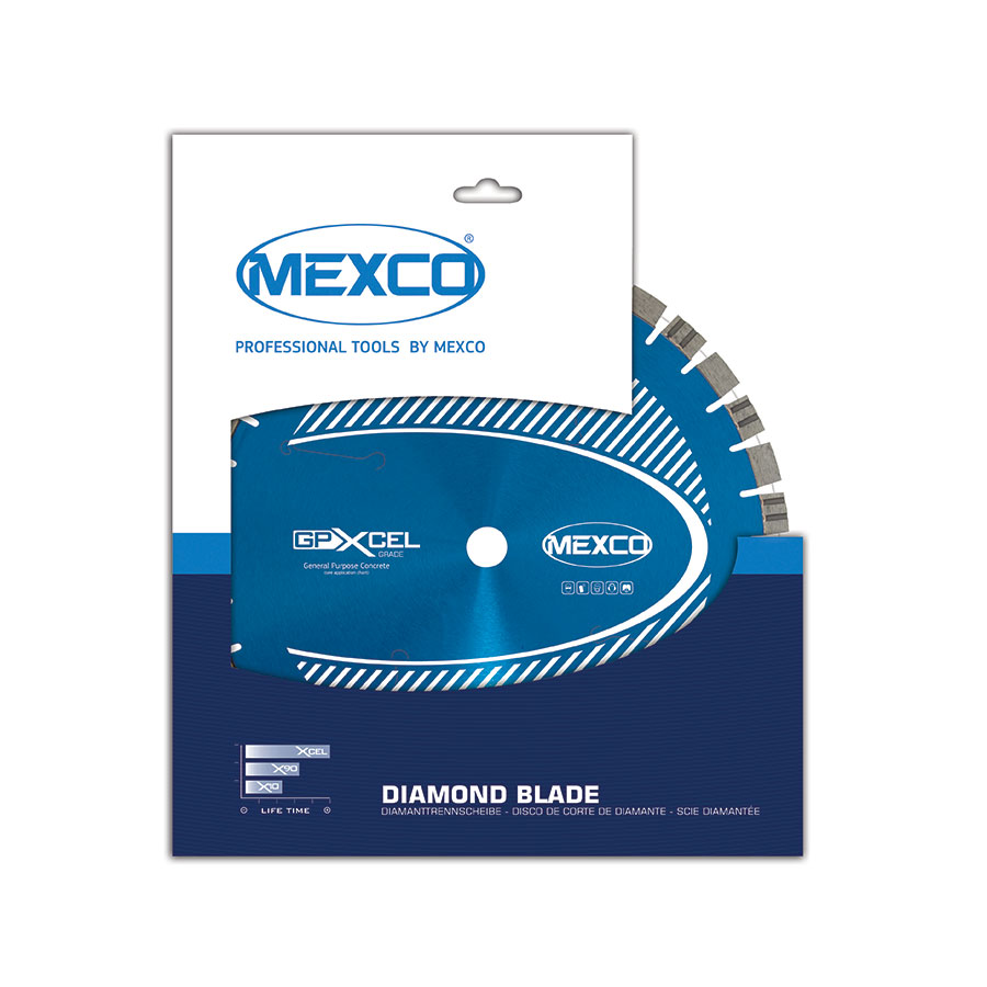 The GPX range of diamond blades have been specifically designed for cutting a wide range of general purpose building materials. Available from Speedcrete, United Kingdom.