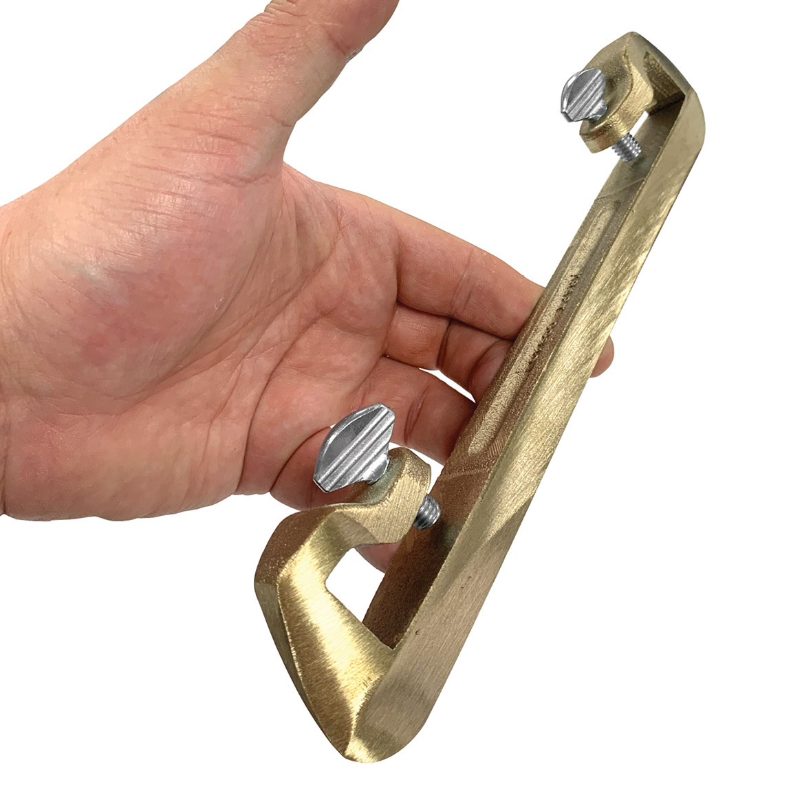 Expand the use of your Bullfloat by converting it into a groover. These bronze groover Bits fit onto 8” wide bullfloats. Made by Kraft Tools and supplied in the United Kingdom via Speedcrete.