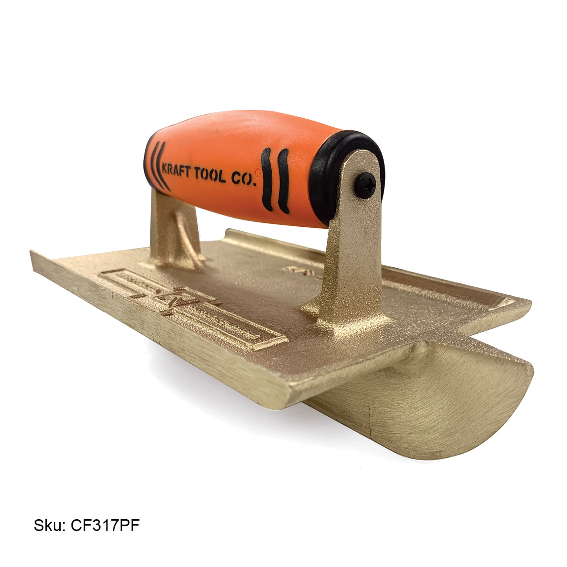 100% Bronze Groover. A unique longest wearing one-piece casting won't wear out with extended use in concrete like steel groovers. Each blade is hand polished for a smooth professional finish every time. This 6