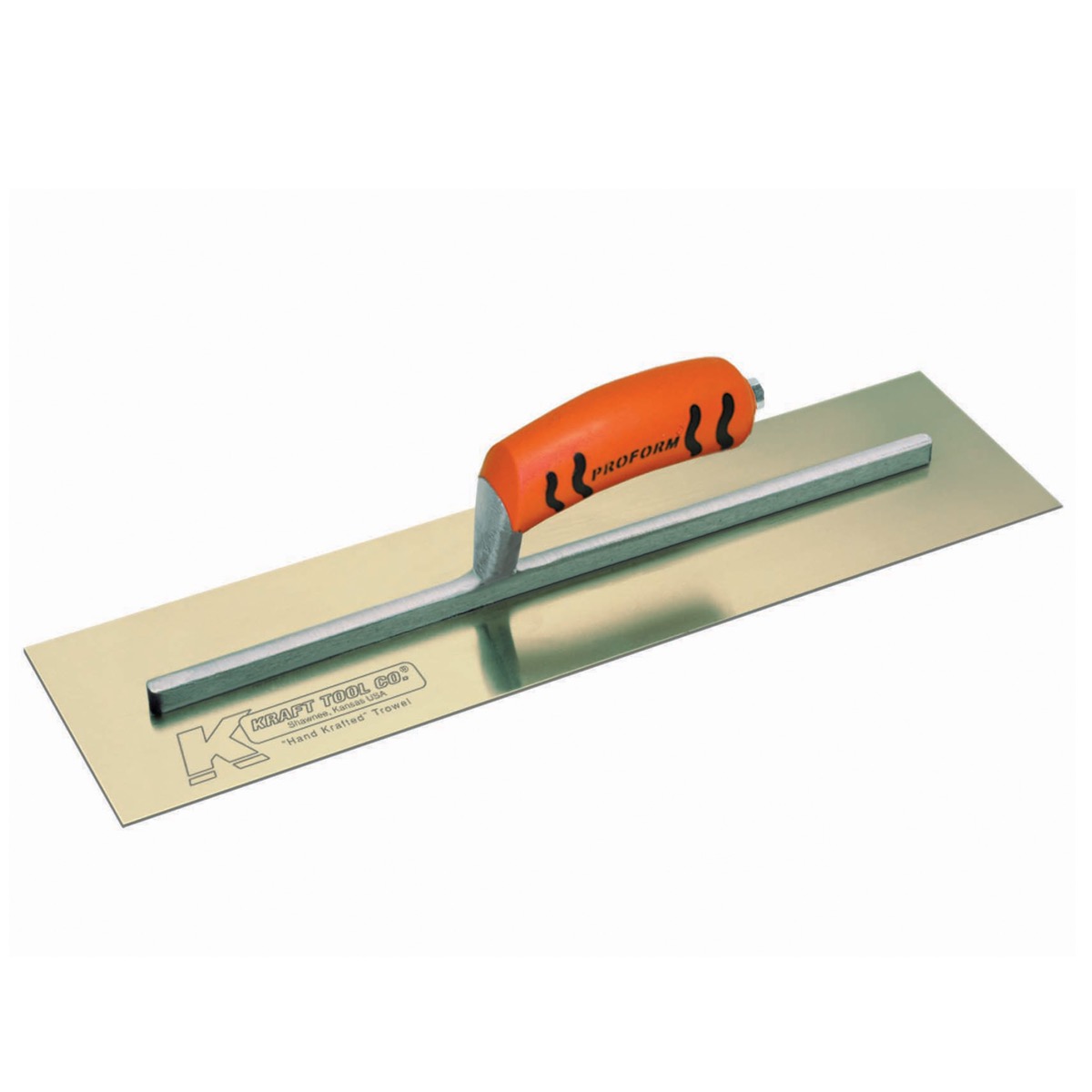 300 x 100mm Golden Stainless Steel Cement Trowel