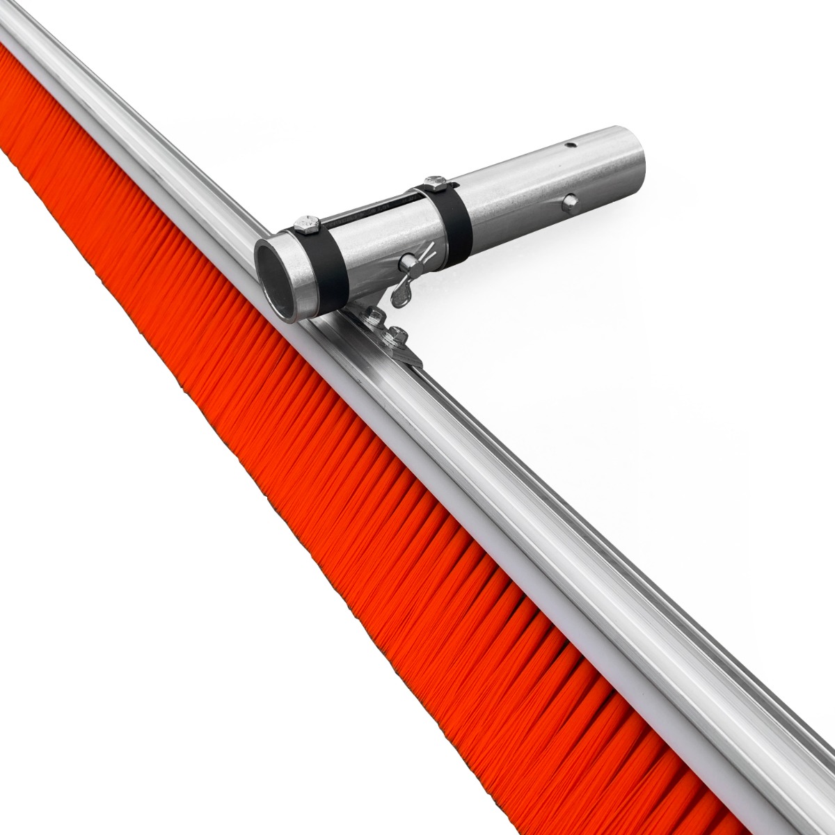 Marion Single Brush Systems choose you width and texture type. The single Chameleon concrete texturing brushes are available in widths of: 4ft, 6ft, and 8ft and you can choose from three #612 nylon resin colour coded texturing brushes. Orange: Medium, Gre