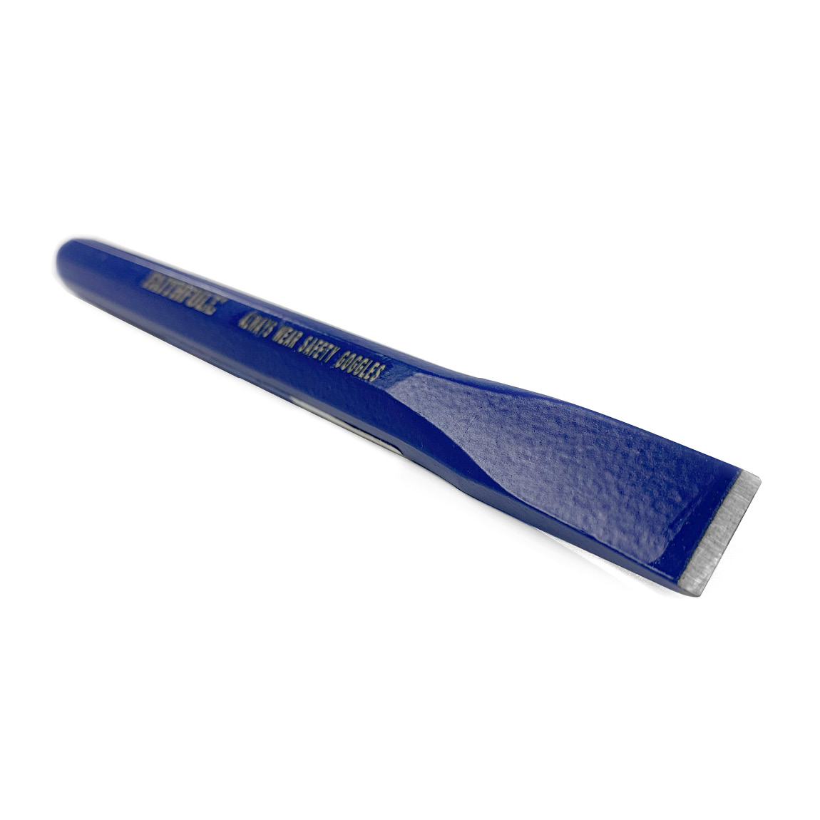 Faithfull Cold Chisels are manufactured to British standard from high quality grade steel which is hardened and ground to maximise safety and to ensure longer lasting cutting edges. For cutting brick, concrete and paving slabs. Speedcrete.