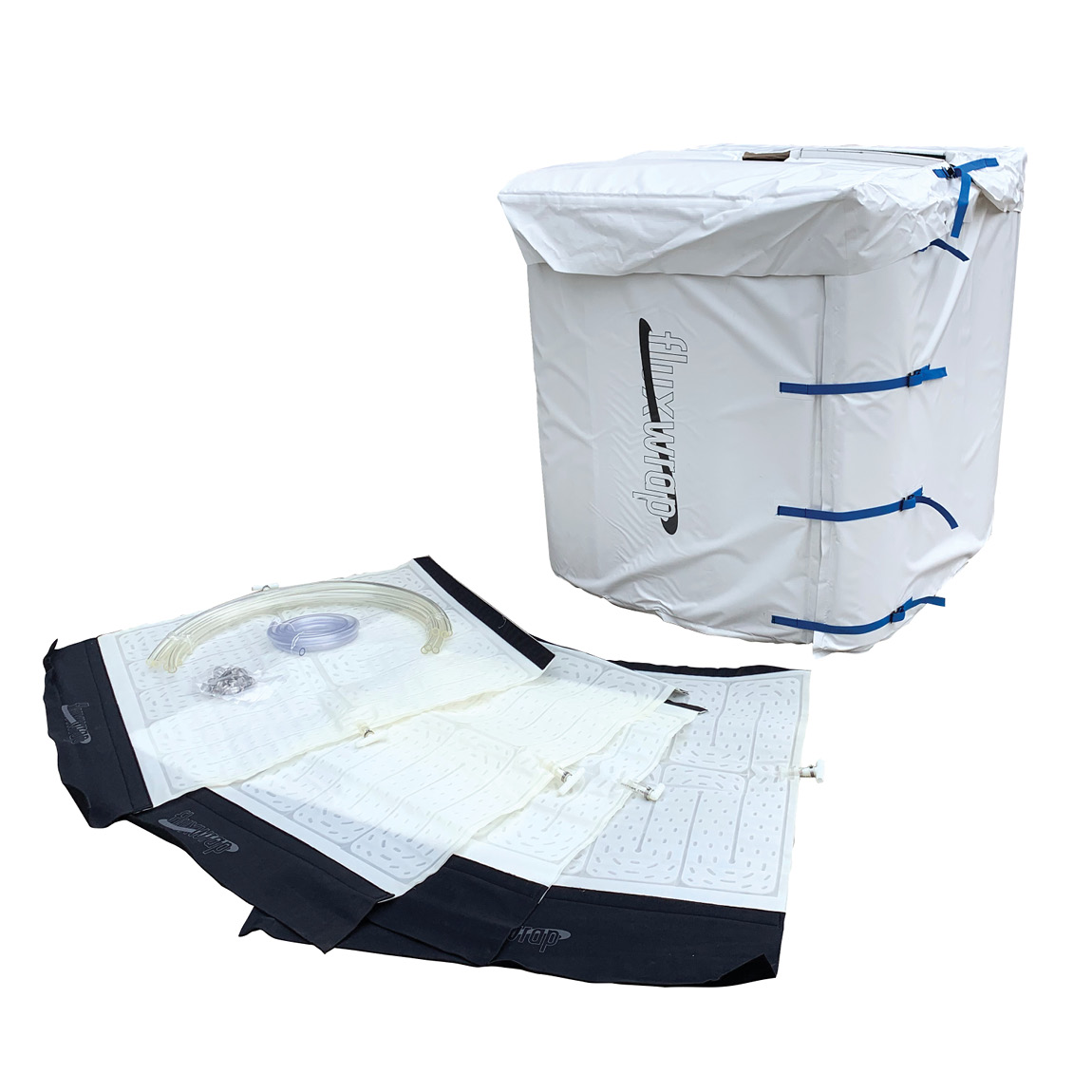 Fluxwrap IBC Cooling System (FLUX275) Achieve full coverage cooling at the temperature range you require to maintain the integrity of your critical materials with maximum efficiency. Available from Speedcrete, United Kingdom.