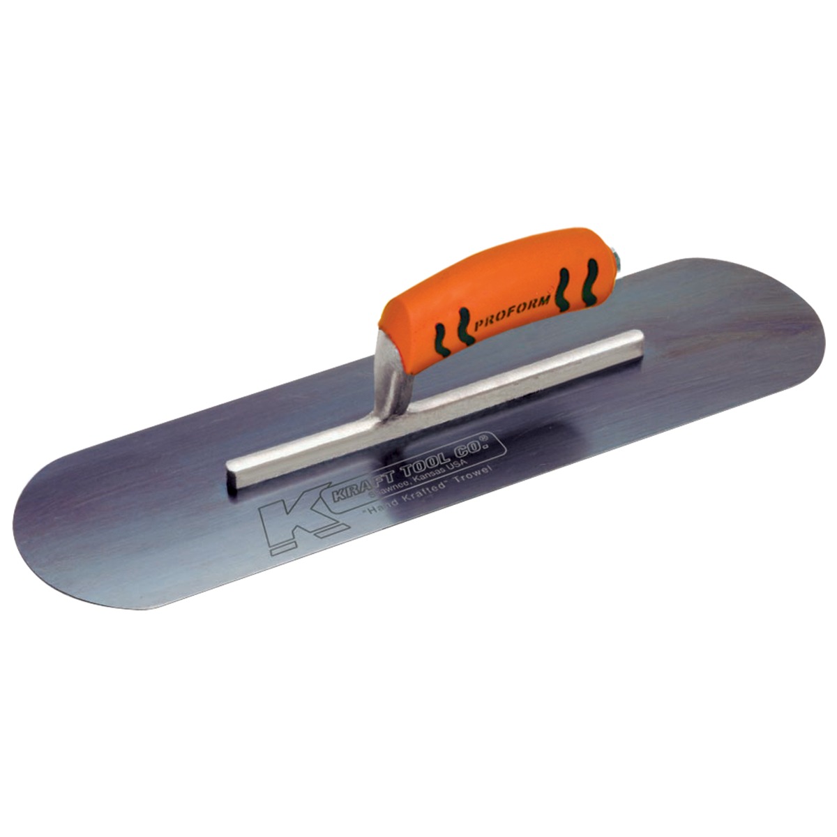 Blue Steel Concrete Trowels | Round-Round