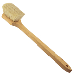 This versatile long handled brush features long-wearing white tampico fibers that can be used on masonry, brick, tile, stone, and more. Available from Speedcrete, United Kingdom.