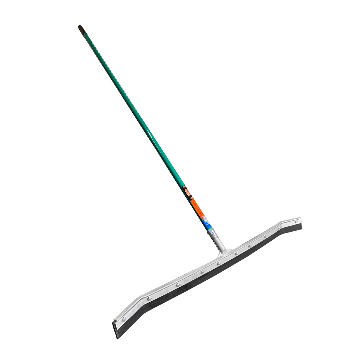 This Curved Edge Squeegee has a 36" / 900mm head size and is used to move fluid to the desired location on floors. Popular with concrete grinding and polishing specialists for applying coating stages. Available from Speedcrete, United Kingdom.
