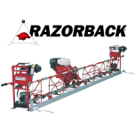 The Razorback Truss Screed from Allen Engineering is available for concrete levelling from Speedcrete, United Kingdom.
