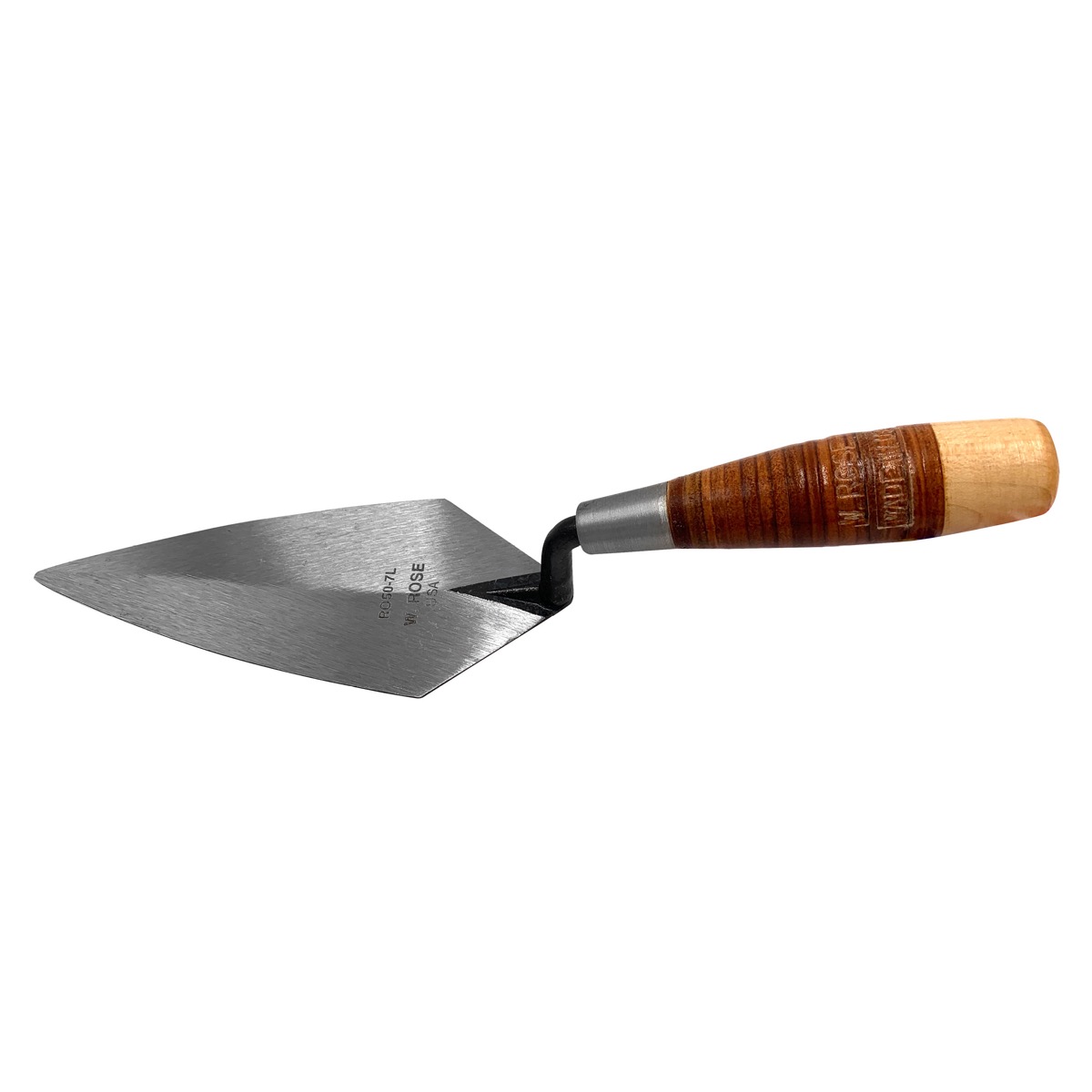 Rose Pointing Trowel 7" x 3¼" leather