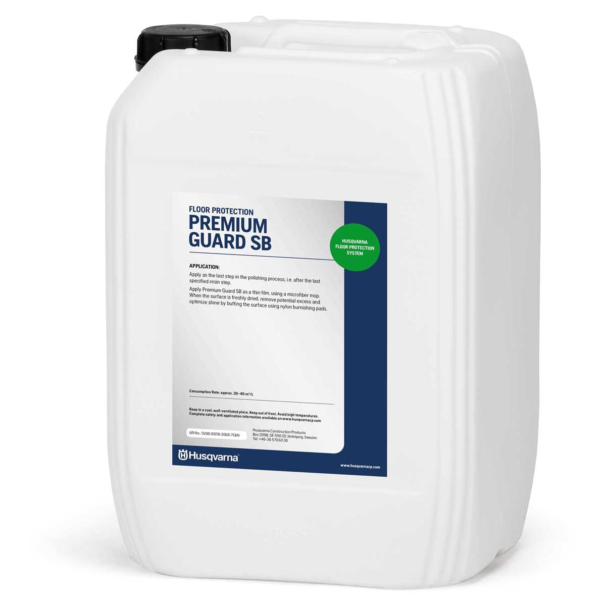 PREMIUM GUARD SB is a solvent-based fully penetrating guard that is very easy to apply and provides premium protection. Available from Speedcrete, United Kingdom.