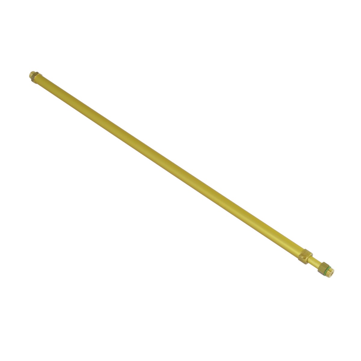 This telescopic aluminium tube extends from when detracted is 1 meter long and can be extended to 2 meters. This anodised Brass tube is suitable for use with the Birchmeier A50 AC1 (CAS with battery pack. Available from Speedcrete, United Kingdom. 
