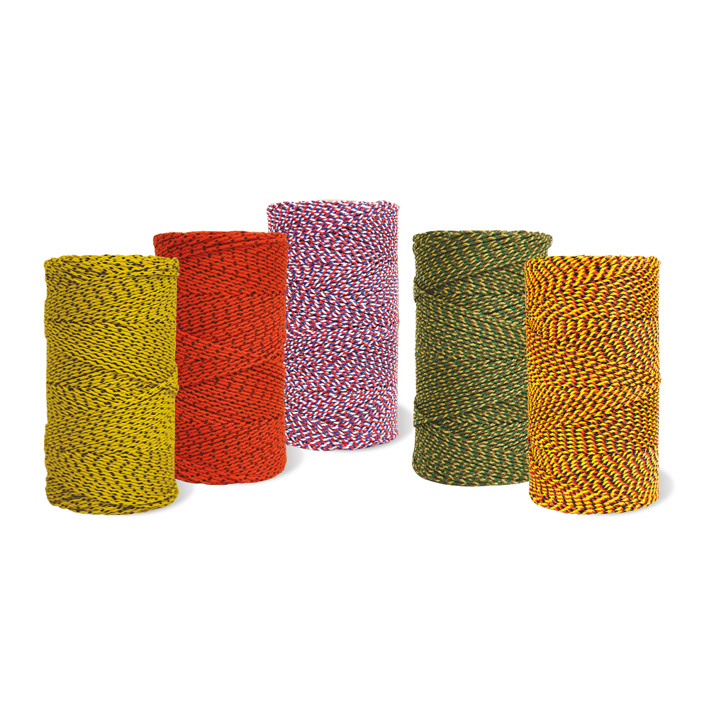 W. Rose™ Super Tough Bonded Braided Line for bricklayers. This professional masonry line comes in five colour choices. Available from Speedcrete, United Kingdom.