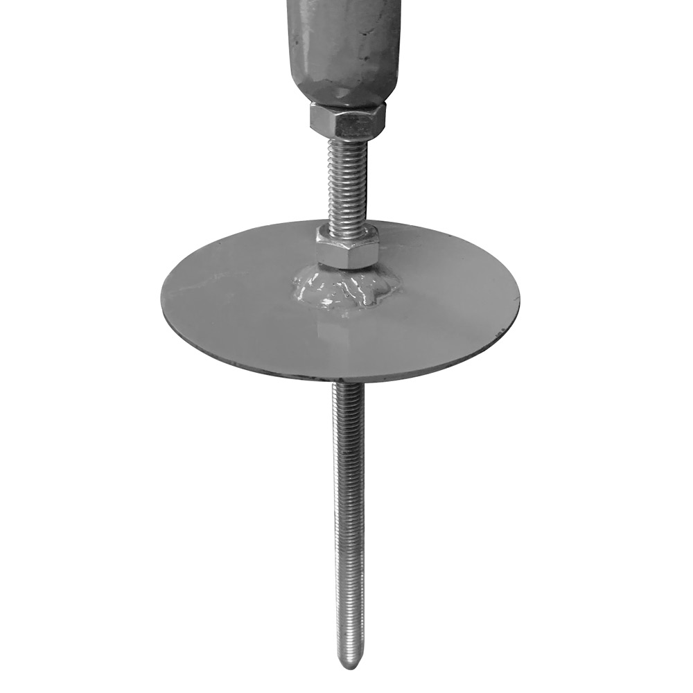 Concrete Dipper Bar Metal deck depth tool, Speedcrete, United Kingdom.