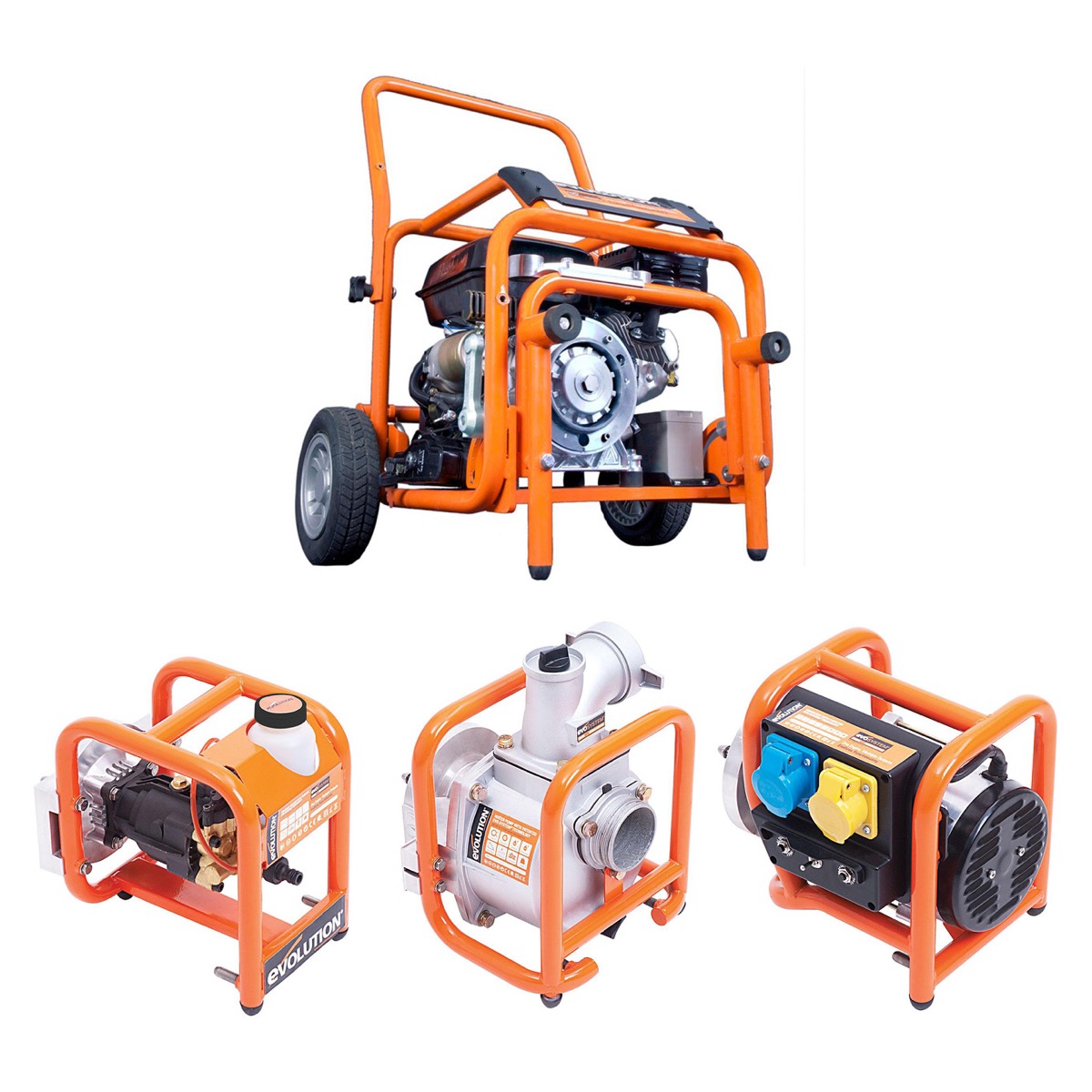 Evolution Engine, Jetwash, generator, pump Kit