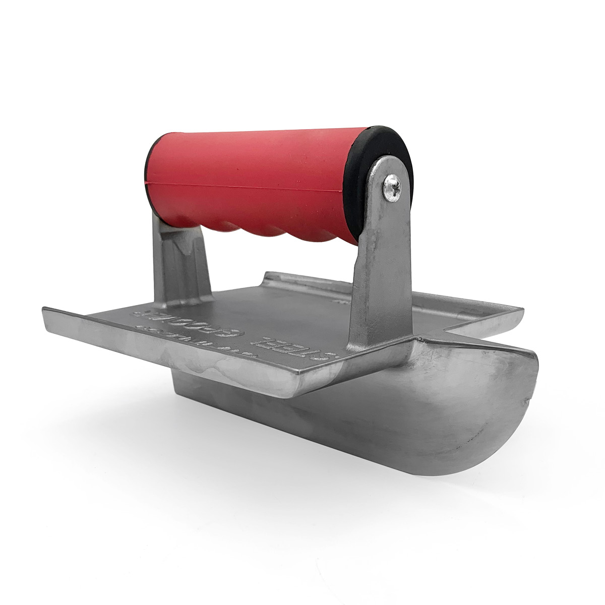 This concrete groover hand tool creates a 1.5 inch depth groove in the concrete and is ideal for slabs with a 6 inch slab depth. Made from stainless steel these are used for decorative effect and also to protect the slab from random cracking from shrinkag