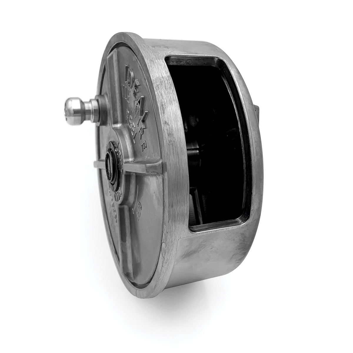 The true original Tie Wire Reel. Efficient and compact, ideally designed for rewound coils as the Ideal Reel’s dispenser center hole is rectangular with rounded corners supporting the quick reversing of the roll for right- or left-handed users. Features a