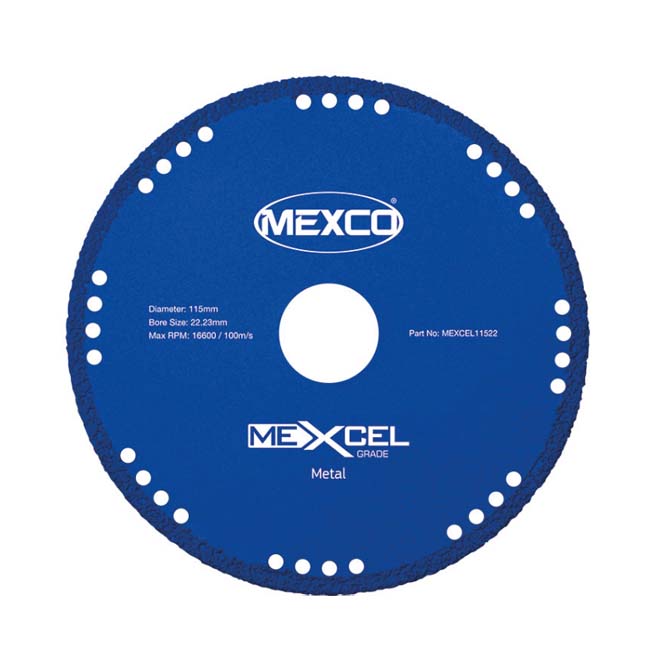 Mexco MEXCEL 125mm Diamond Blade - 22.23mm Bore