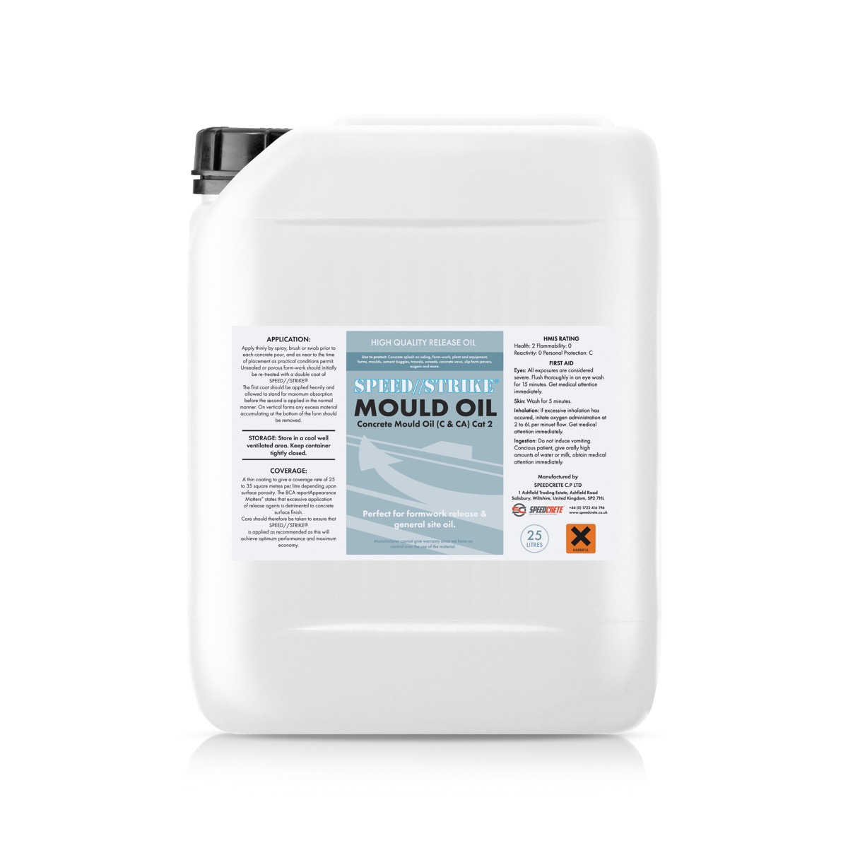 Premium Concrete Mould Oil 25 Ltrs