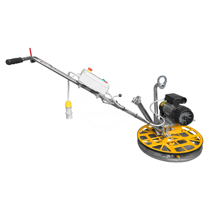Speedcrete offer this electric version of the highly popular Barikell 30" Moskito edger, This pedestrian edging float is highly recommended for indoor projects as they offer no fumes and can be used at night time when it is illegal to use petrol or diesel