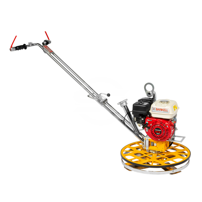 The Barikell 24" edging trowel is one of our most popular trowels. Small light and portable to enable finishing of edges as close as 1/4". With its rotating ring the edging trowel is designed for working round obstacles and along walls. The Barikell 24" edging trowel is one of our most popular trowels. Small light and portable to enable finishing of edges as close as 1/4". With its rotating ring the edging trowel is designed for working round obstacles and along walls.