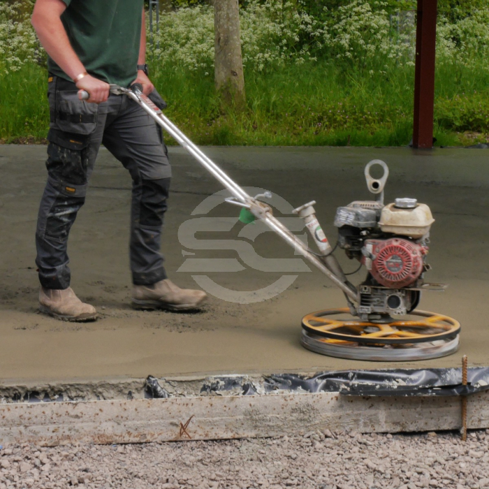Edging power trowel discount