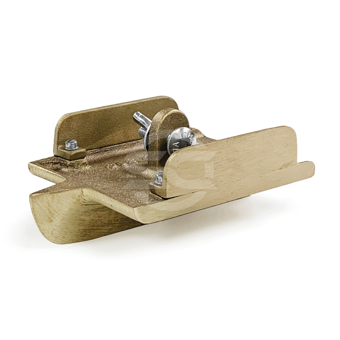 Turned up ends on the 6" x 4-1/2" top prevents gouging as it moves through the concrete. The blade is belt polished for cutting a clean, smooth, sharp groove every time. Available from Speedcrete, United Kingdom. Turned up ends on the 6" x 4-1/2" top prevents gouging as it moves through the concrete. The blade is belt polished for cutting a clean, smooth, sharp groove every time. Available from Speedcrete, United Kingdom.