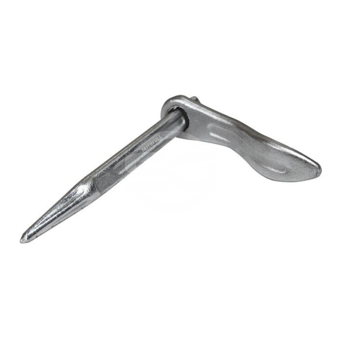 Dutch pins are used by plasterers and bricklayers to temporarily hold wooden battens, profiles or feather edges in place. Also known as a spare man, extra man or masonry clamp, this simple tool is easy to use. The pointed end of the shank can be hammered 