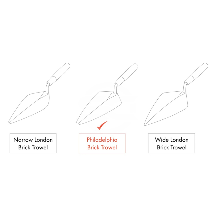 London trowel vs philadelphia trowel discount