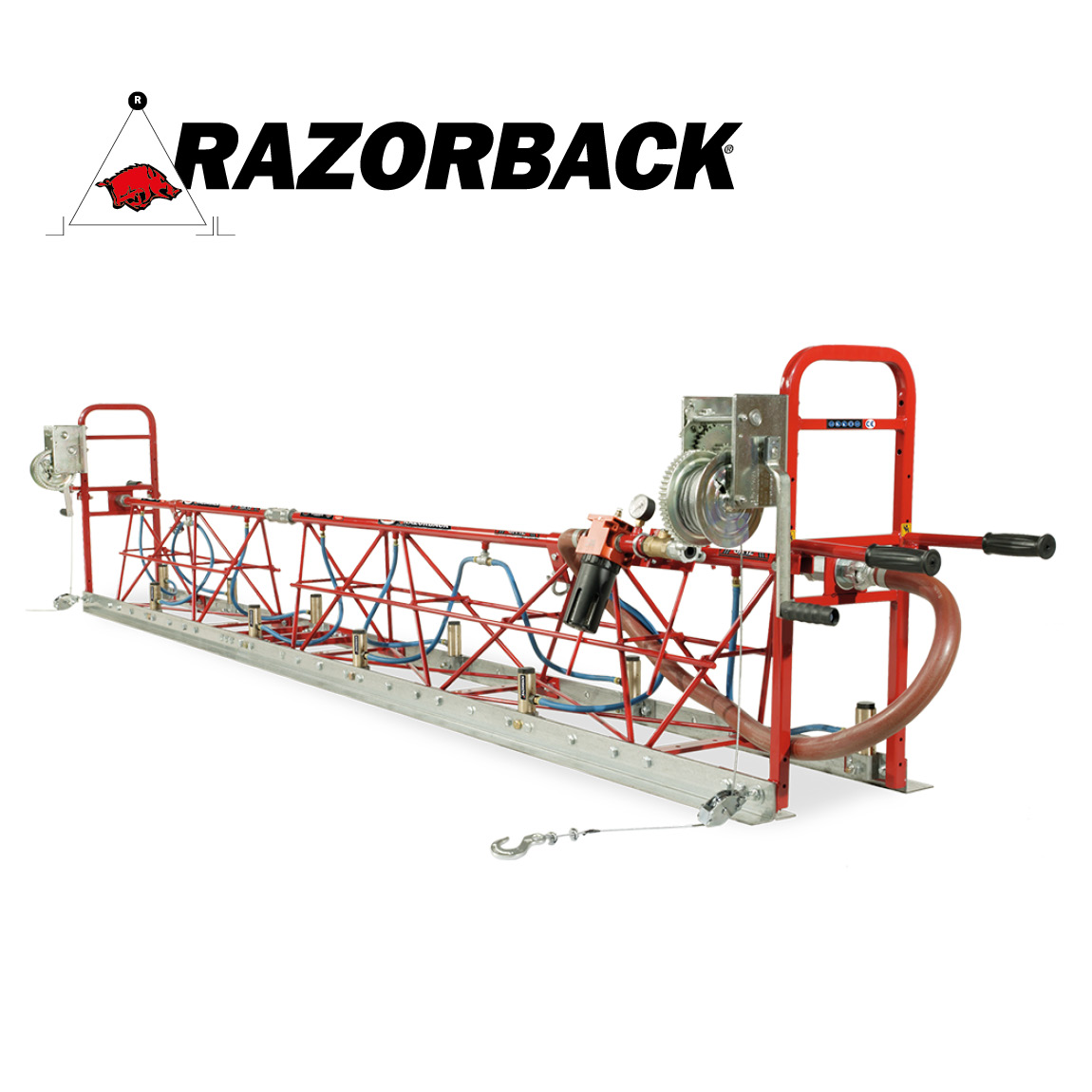 This air-driven truss screed has been used on countless projects around the globe for over four decades. The SA12 is ideal for indoor areas and tunnels where combustible engines are not allowed and for paving applications to achieve better consolidation. This air-driven truss screed has been used on countless projects around the globe for over four decades. The SA12 is ideal for indoor areas and tunnels where combustible engines are not allowed and for paving applications to achieve better consolidation.