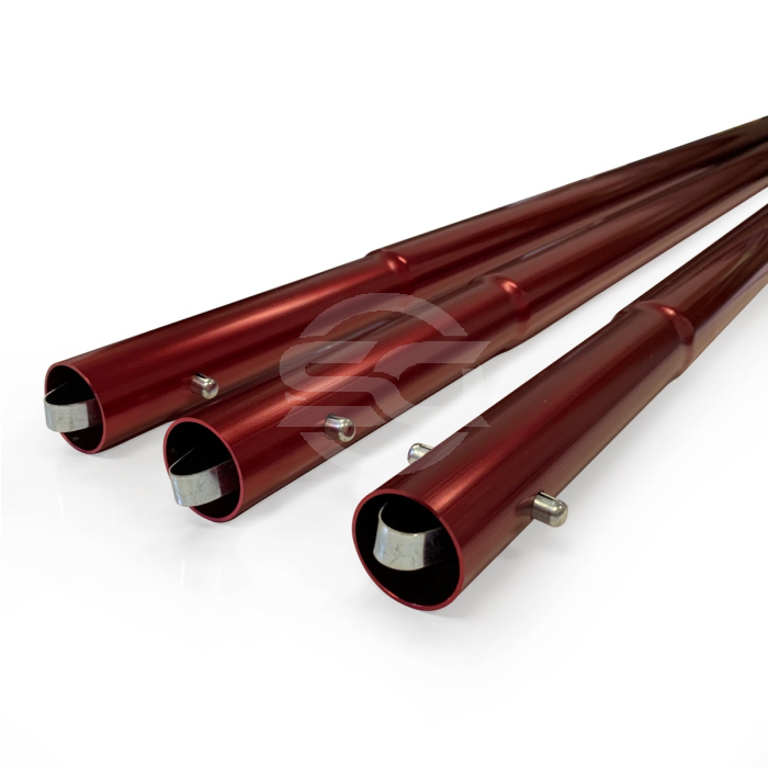 Made from aluminium, these snap handles can be interconnected to push concrete finishing bullfloats across concrete bays. Most bullfloat blades will have a Knucklehead tilt-action Gearbox bolted on to the bullfloat. These 45mm diameter snap handles will c Made from aluminium, these snap handles can be interconnected to push concrete finishing bullfloats across concrete bays. Most bullfloat blades will have a Knucklehead tilt-action Gearbox bolted on to the bullfloat. These 45mm diameter snap handles will c