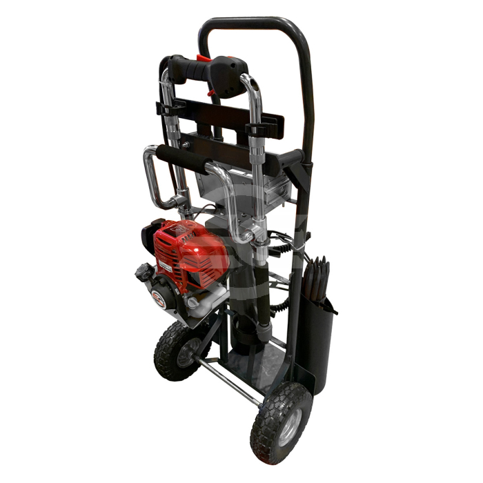 The Stake Driver Cart Kit is an all in one solution to placing form stakes and removing form stakes safely and efficiently. Available from Speedcrete, United Kingdom. The Stake Driver Cart Kit is an all in one solution to placing form stakes and removing form stakes safely and efficiently. Available from Speedcrete, United Kingdom.