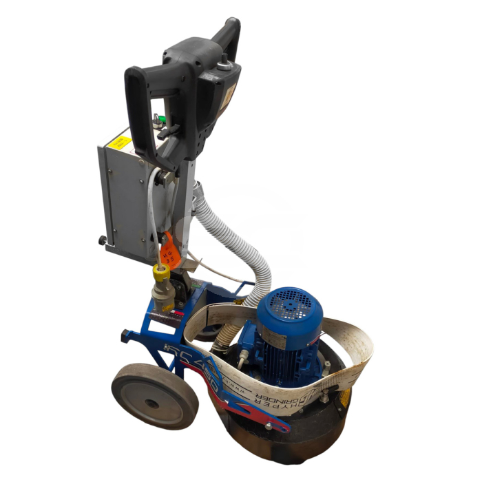 This model uses a DCT system which allows you to choose to smooth use only using the rotation of the tools (DCT ON mode), or with the classic complete rotation of the planetary (DCT OFF mode). This floor grinder is ideal for indoor use as the 110v powered