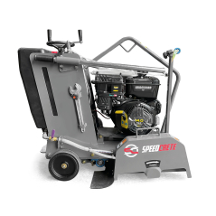 This Floor Saw is designed to cut concrete to a maximum depth of 190mm. This self propelled floor saw is powered by a petrol Vanguard which produces 14 horse power. Available from Speedcrete United Kingdom.