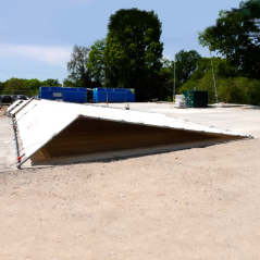 If you are laying concrete in rainy or hot conditions these specially designed Tents offer protection from what could be a very costly situation. Protect the concrete from rain and intense sunlight. available to hire or buy from Speedcrete, United Kingdom