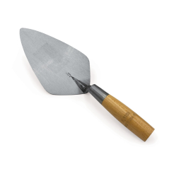 W.rose London Wide pattern brick trowels have a wooden handle and are made from a single piece of forged steel. These professional masonry tools are hand finished. To purchase these trowels please visit Speedcrete, United Kingdom.