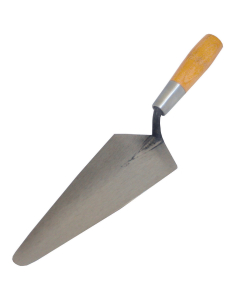 Gauging Trowel 9-1/2" with 5" Wood Handle