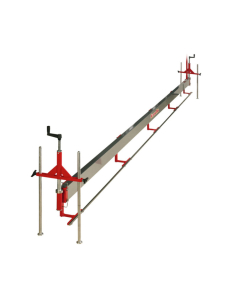 Screed Rail Laser Strike Off Guide