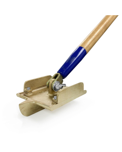 Bronze Groover Side Rail 6" x 4 1/2" 1"D 1/4" R With Clevis Handle