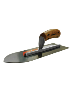 14" x 4" Elite Series Five Star™ Blue Steel Pointed Sword Trowel with Cork Handle