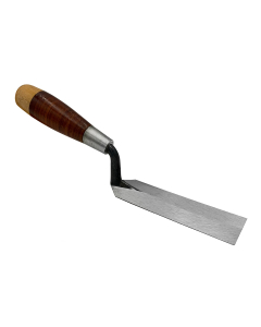 Margin Trowel Leather Handle 5" x 1½"