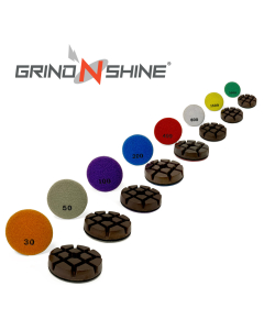 Resin Bonded diamond concrete polishing discs 3"