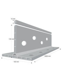 K FORM K135 Screed Rail