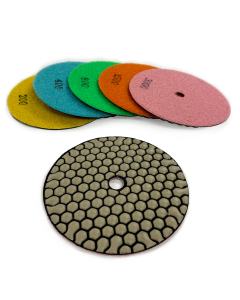 Diamond Resin Concrete Polishing Honeycomb Pads 125mm