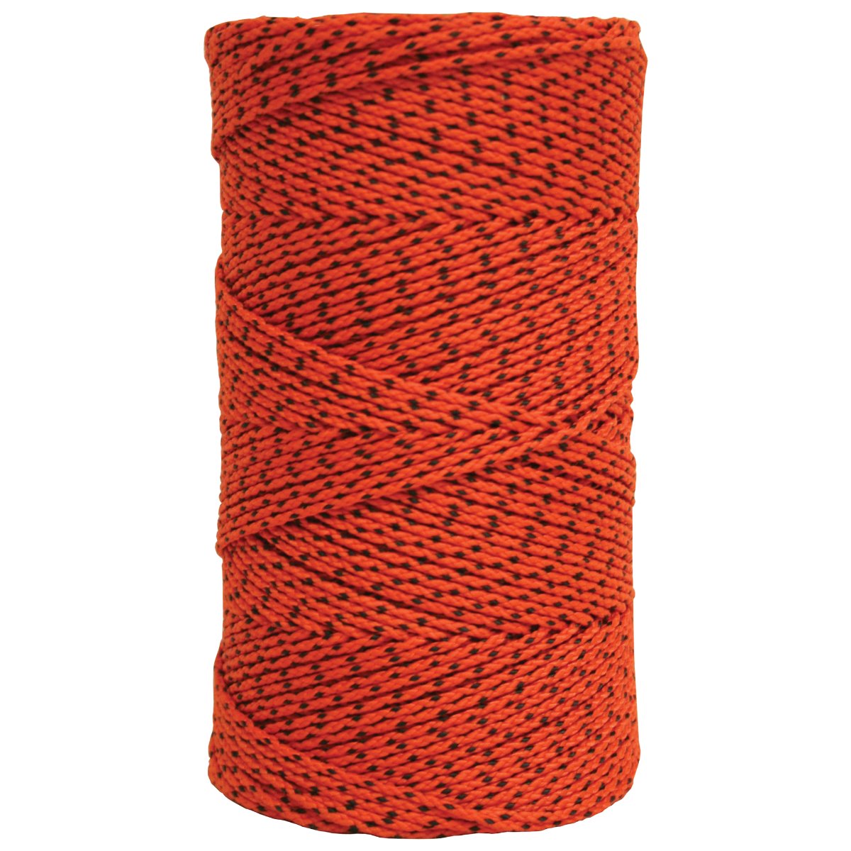 Super Tough Bonded Braided Nylon Line Orange & Black